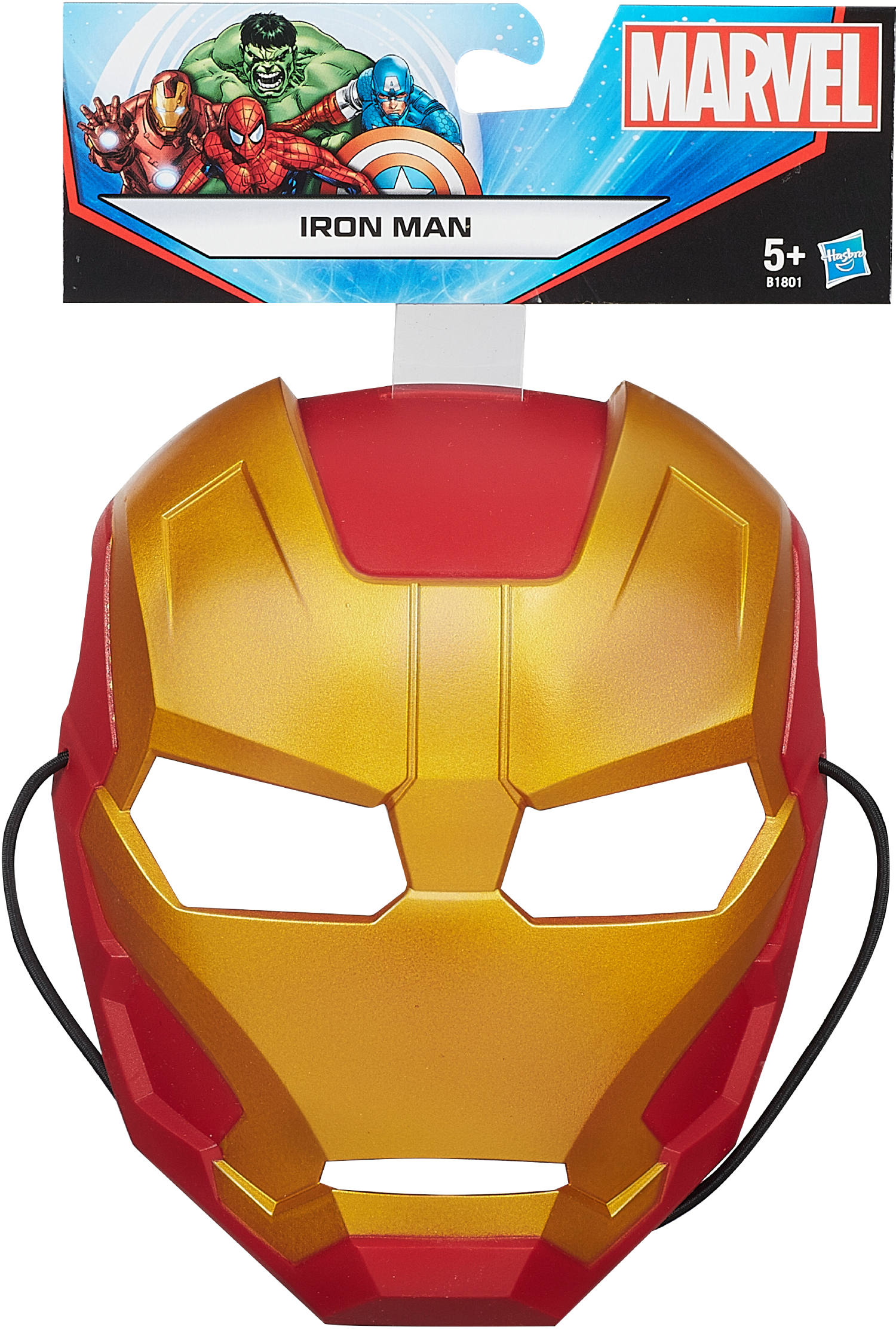 Маска карнавальная Hasbro AVN B1801 MVL IRON MAN MASK (B0440_B1801) - Фото 1