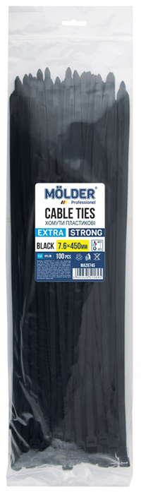 Набір хомутів Molder 7.6x450 (MA28745) - Фото 1
