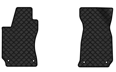 Коврики из экокожи в салон авто передние EVAtech для Passat (B5) Volkswagen 1996-2005 5 поколение Sedan EU (VW31891AB2TL4BBB) - Фото 1