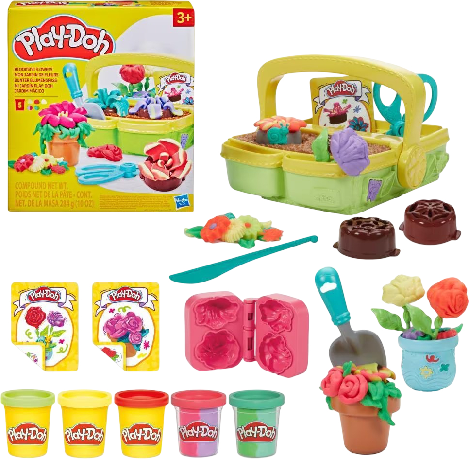 Наборы для лепки Hasbro Play-Doh Цветущие цветы (G0492) - Фото 1