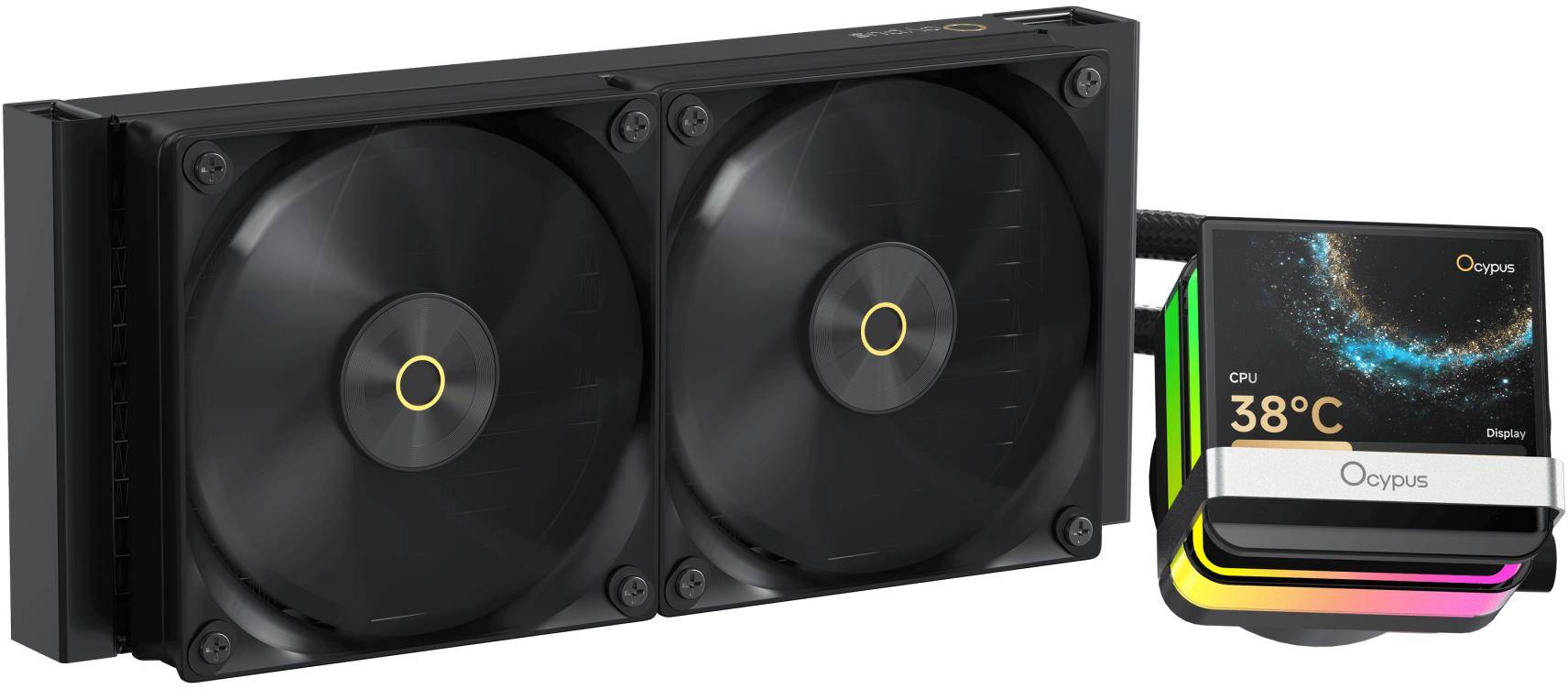 Водяна система охолодження OCYPUS SIGMA L24 PRO BK (SIGMA-L24-BK2ANWL00P-GL) - Фото 1