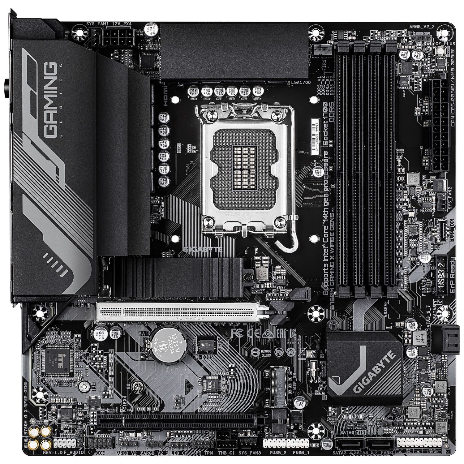 Материнская плата Gigabyte B760M GAMING X WIFI6E GEN5 - Фото 1