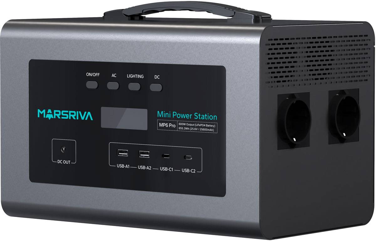 Зарядная станция универсальная Marsriva 600W (MP6Pro) - Фото 1