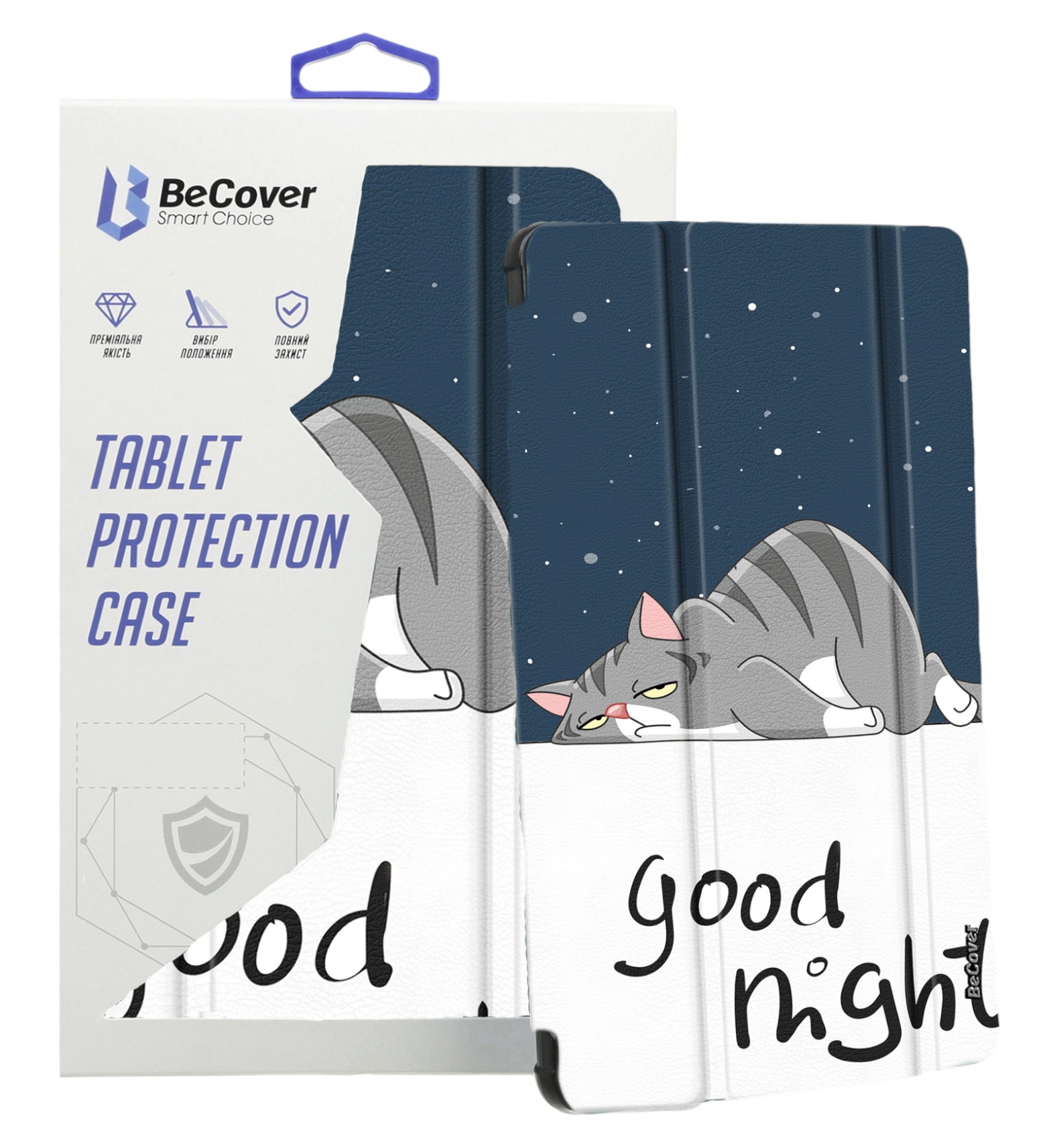 Чохол для планшета BeCover Smart Case for OnePlus Pad Go 11.35" Good Night (710992) - Фото 1