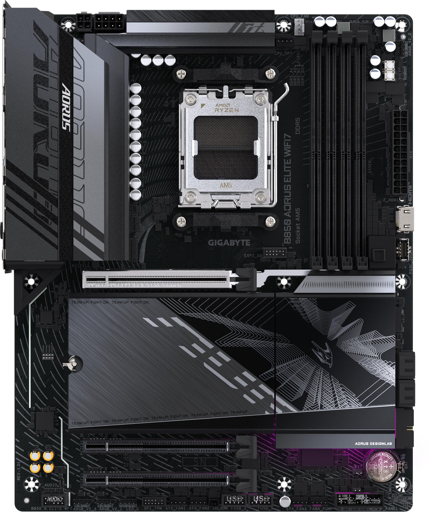 Материнская плата Gigabyte B850 AORUS ELITE WIFI7 - Фото 1