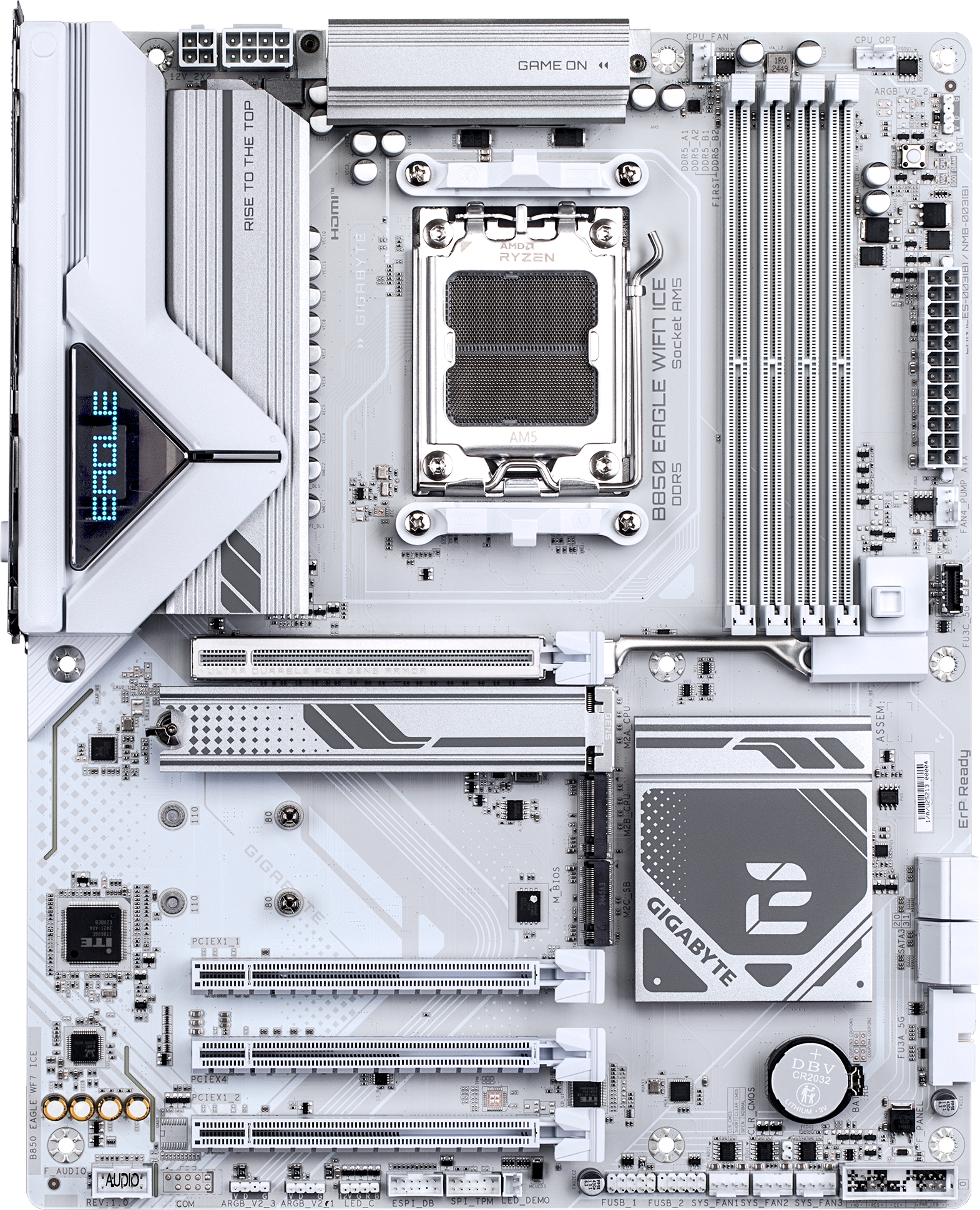 Материнская плата Gigabyte B850 EAGLE WIFI7 ICE DDR5 - Фото 1
