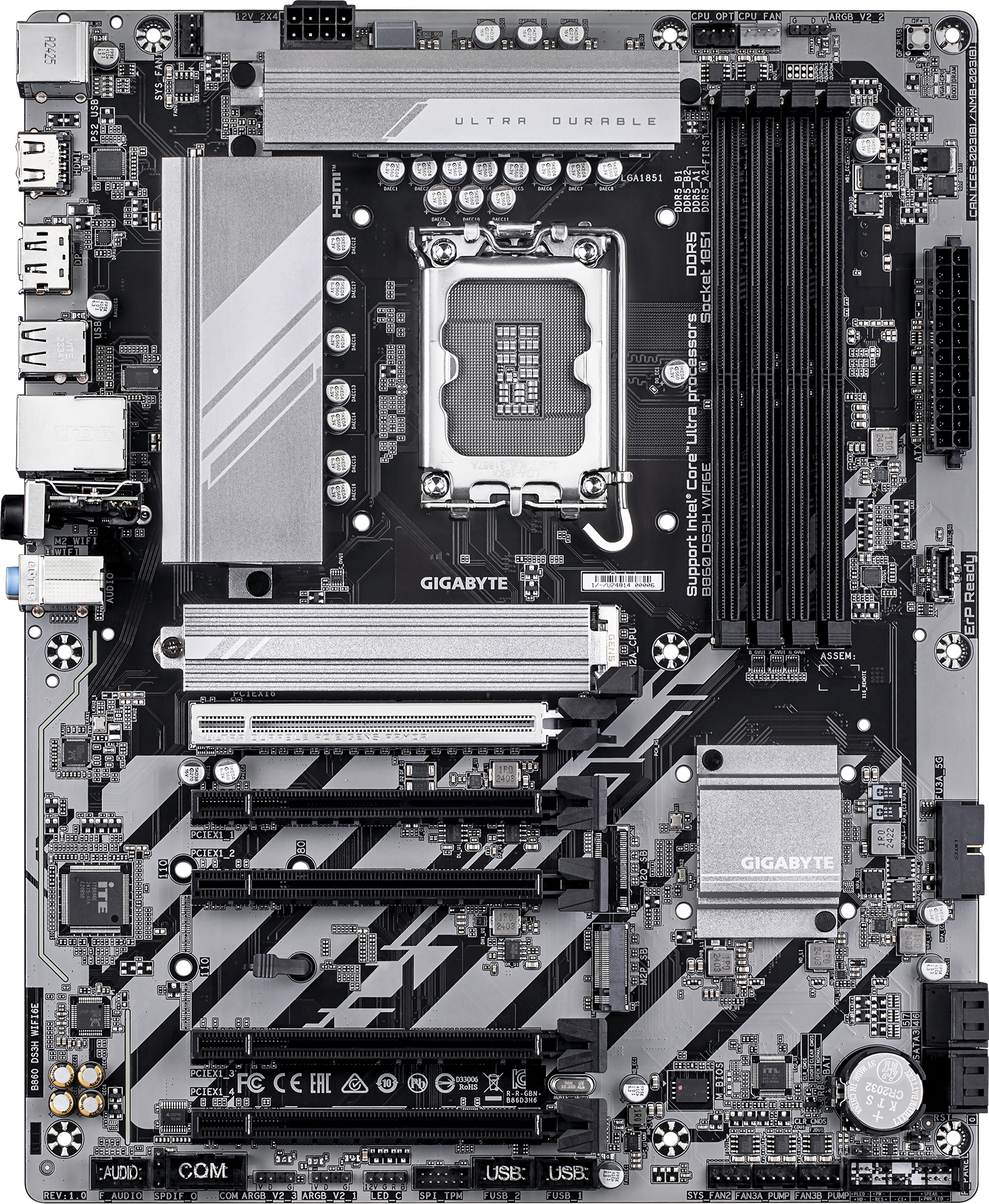 Материнская плата Gigabyte B860 DS3H WIFI6E - Фото 1