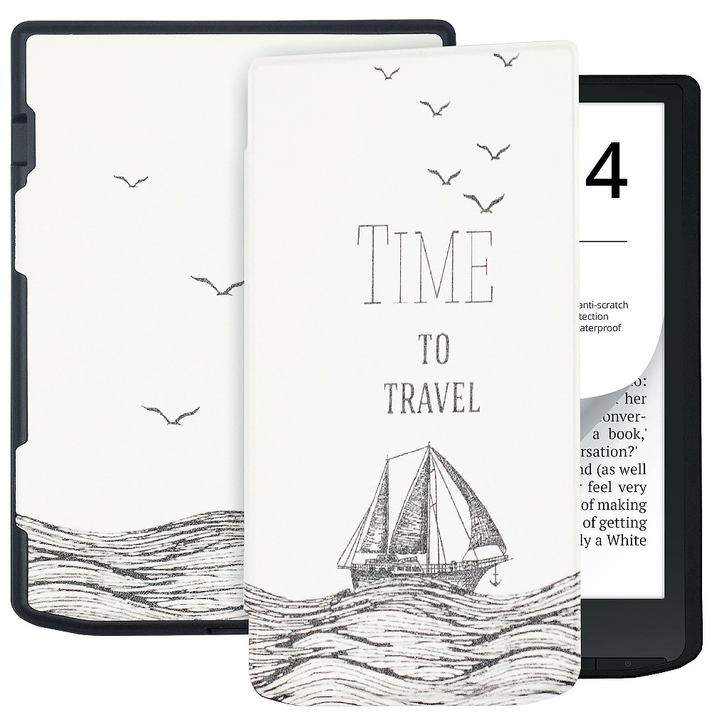 Чехол для электронной книги BeCover Smart Case for PocketBook 629 Verse/634 Verse Pro 6" Time To Travel (710982) - Фото 1