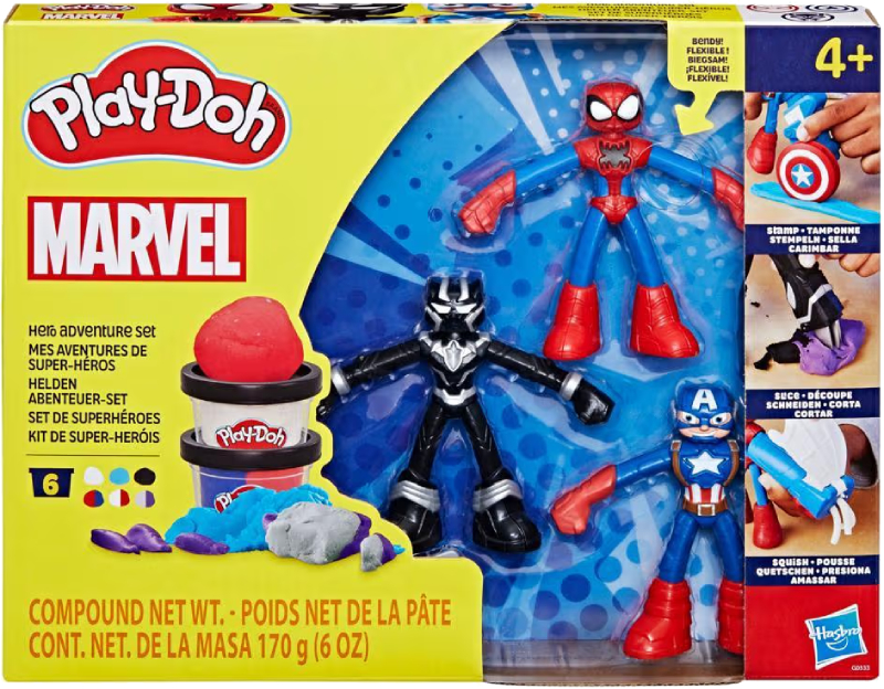 Наборы для лепки Hasbro Play Doh Приключения героев (G0333) - Фото 1