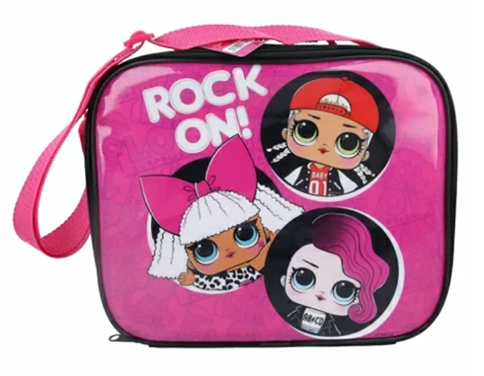 Ланч-бокс STOR RECTANGULAR INSULATED BAG WITH STRAP LOL SURPRISE ROCK ON (Stor-16856) - Фото 1