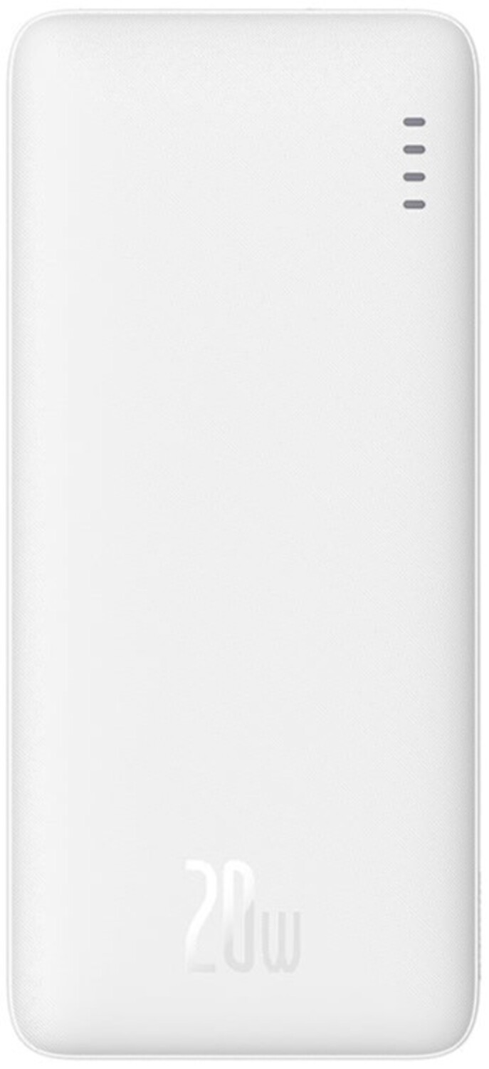 Купить Батарея мобильная Baseus Airpow 10000mAh 20W White (PPQD090002) - Фото 1 Батарея мобильная Baseus Airpow 10000mAh 20W White (PPQD090002) - Фото 1