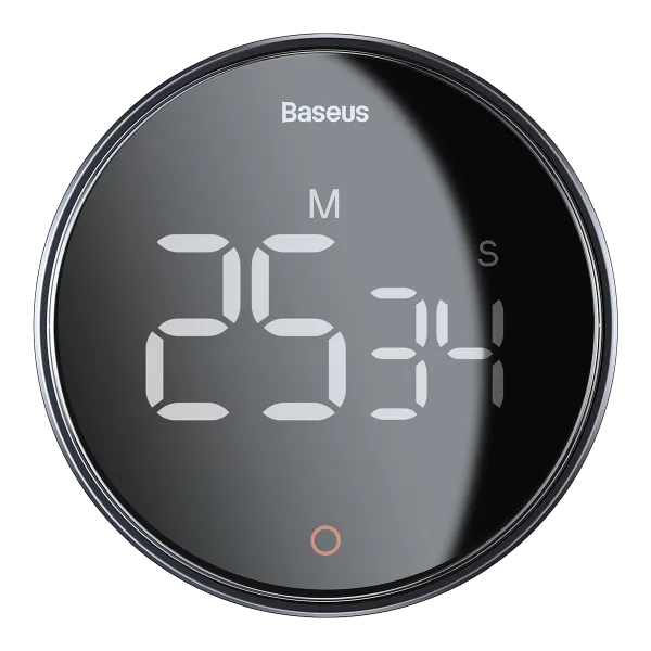 Кухонный таймер цифровой Baseus Pro Dark Grey (FMDS000013) - Фото 1