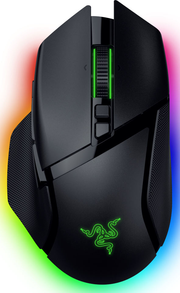 Мышь беспроводная игровая Razer Basilisk V3 PRO Wireless, 35K, Black (RZ01-05240100-R3G1) - Фото 1