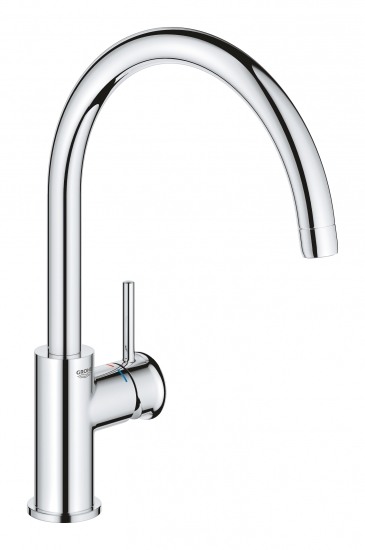 Смеситель кухонный Grohe BauClassic Хром (30577000) - Фото 1