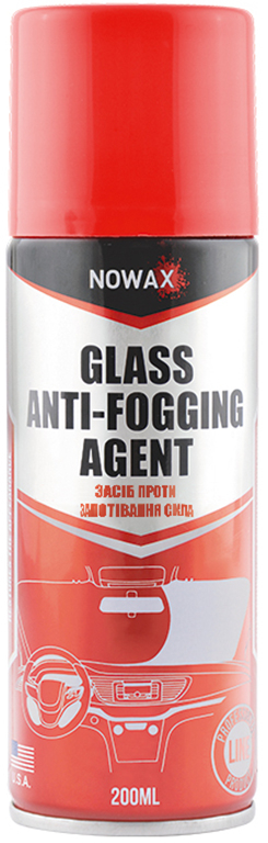 Засіб для скла для авто NOWAX Glass Anti-Fogging Agent 200 мл (NX20007) - Фото 1