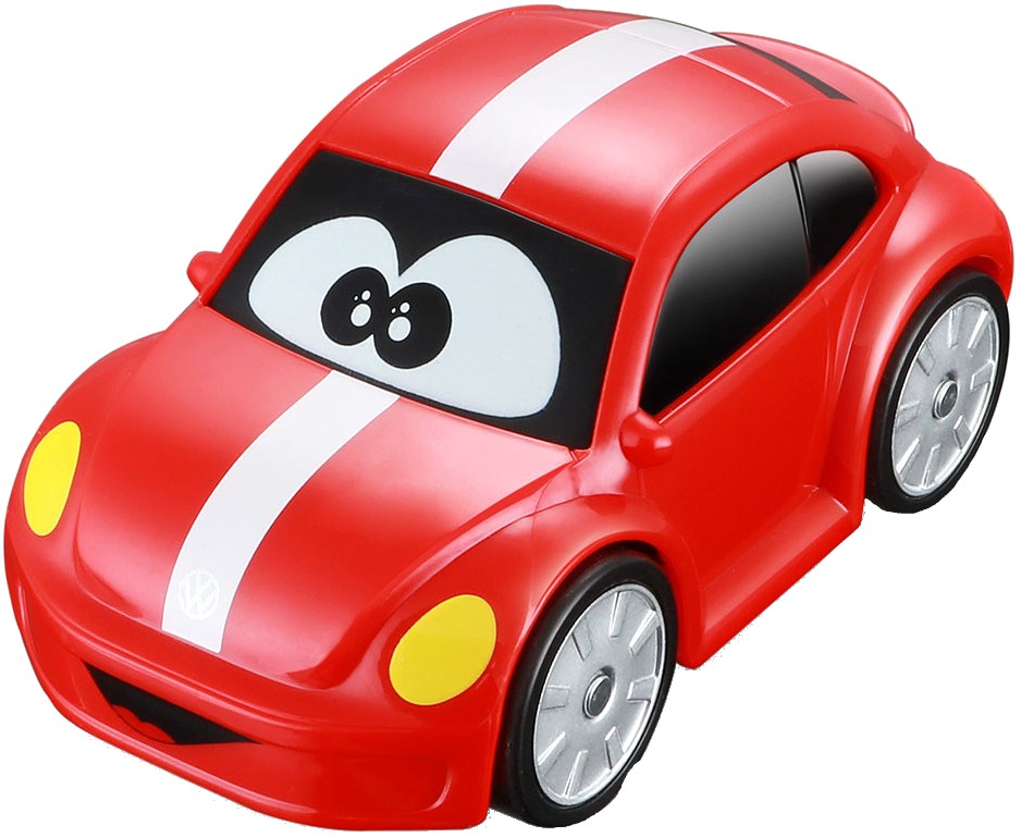 Базовый игровой транспорт для малыша Bb Junior VW New Beetle Красная (16-85122_red) - Фото 1