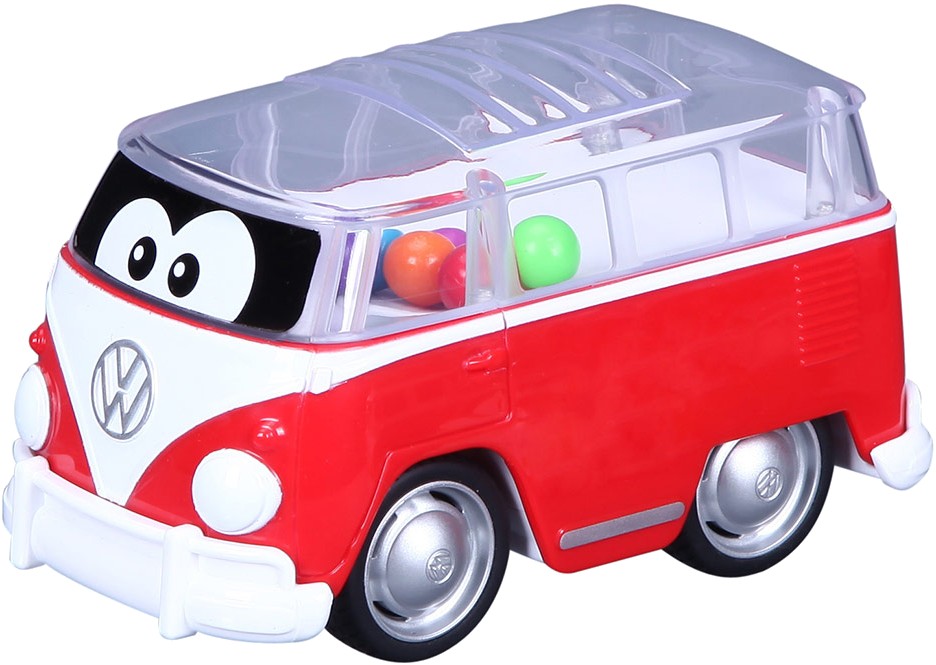 Базовый игровой транспорт для малыша Bb Junior VW Samba Bus Красная (16-85109_red) - Фото 1