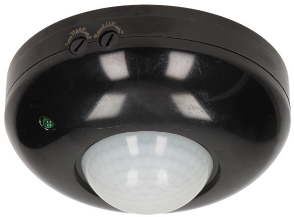 Дротовий датчик руху Євросвітло SO-01 360° Чорний (000040946) - Фото 1