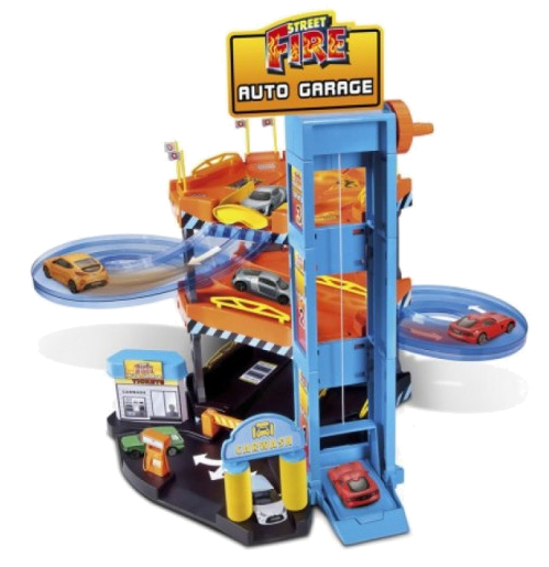 Игровой набор Bburago Паркинг (3 уровня, 2 машинки 1:43) (18-30361) - Фото 1