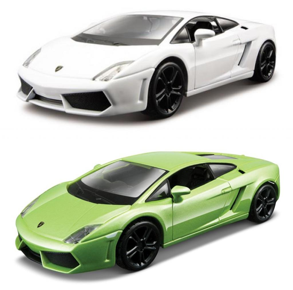 Коллекционная машинка 1:32 Bburago Lamborghini Gallardo LP560-4 (2008) (ассорти белый,  светло-зеленый металлик, 1:32) (18-43020) - Фото 1