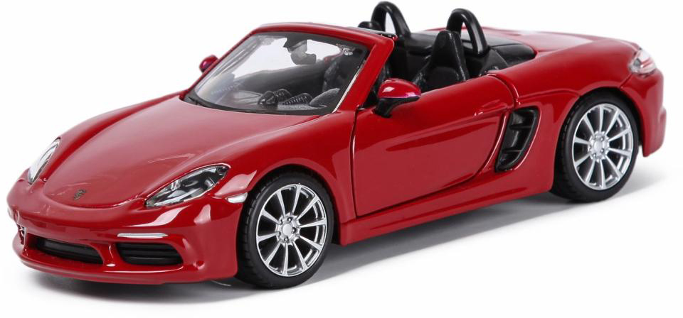 Коллекционная машинка 1:32 Bburago Porsche 718 Boxster (1:32) (18-43049) - Фото 1
