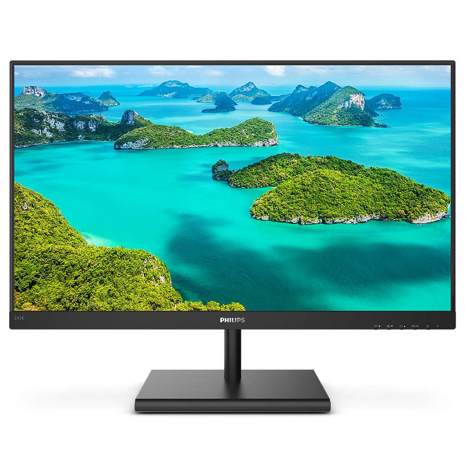 Монитор Philips 245E1S/00 Black - Фото 1