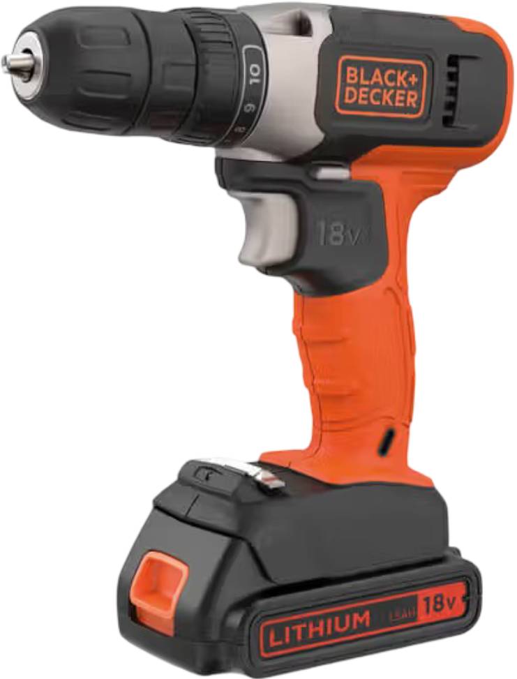 Дрель-шуруповерт Black&Decker BCD001C1 - Фото 1