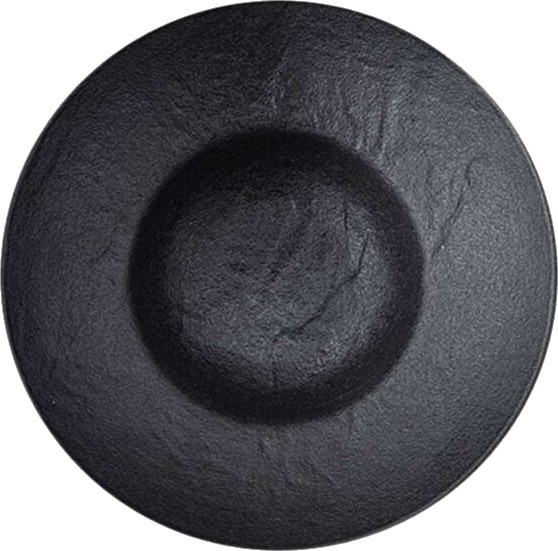 Тарелка суповая Wilmax Slatestone Black 20 см (WL-661112 / A) - Фото 1
