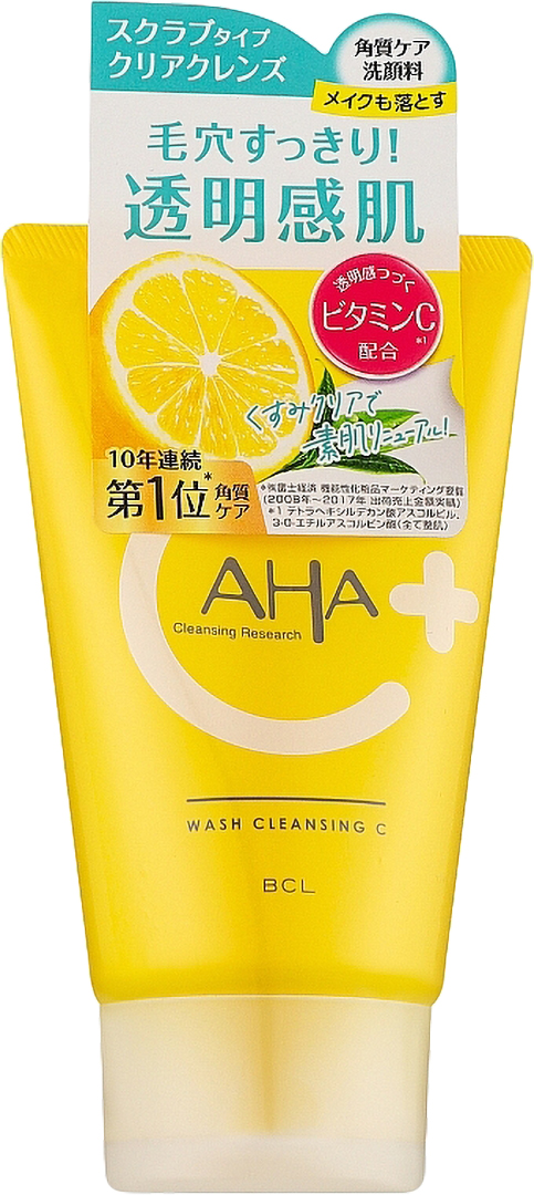 Купить Пенка для умывания BCL AHA Cleansing Research Vitamin C 120 г (4515061012818) - Фото 1 Пенка для умывания BCL AHA Cleansing Research Vitamin C 120 г (4515061012818) - Фото 1