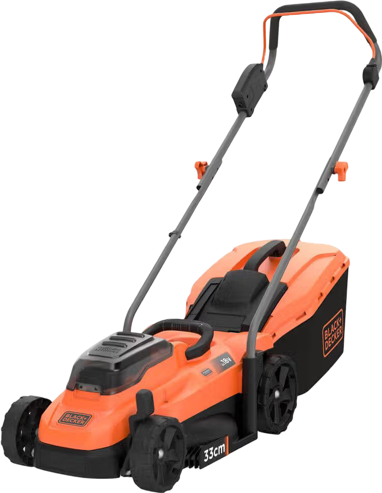 Газонокосилка аккумуляторная Black&Decker BCMW33184L2 - Фото 1