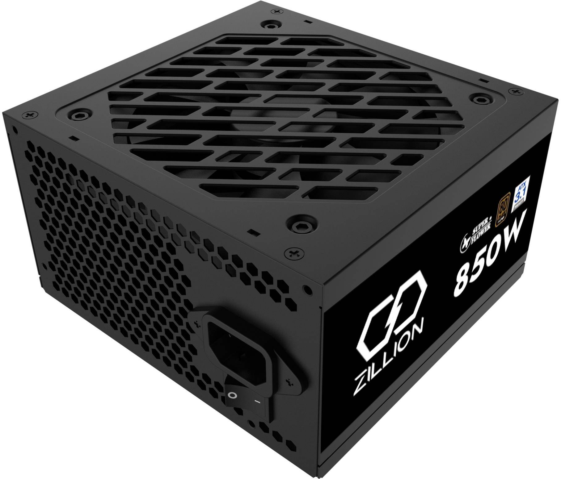 Купить Блок питания для ПК Super Flower ATX3.1 850W ZILLION DB (SF-850Z12DB(DA)) - Фото 1 Блок питания для ПК Super Flower ATX3.1 850W ZILLION DB (SF-850Z12DB(DA)) - Фото 1