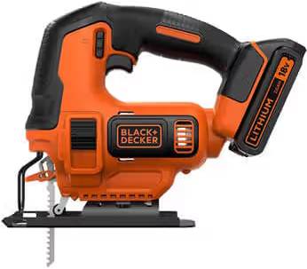 Електролобзик Black&Decker 18В Li-Ion (BDCJS18) - Фото 1