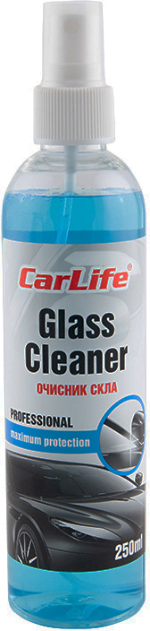 Очисник для авто CarLife скла Glass Cleaner 250 мл (CF028) - Фото 1