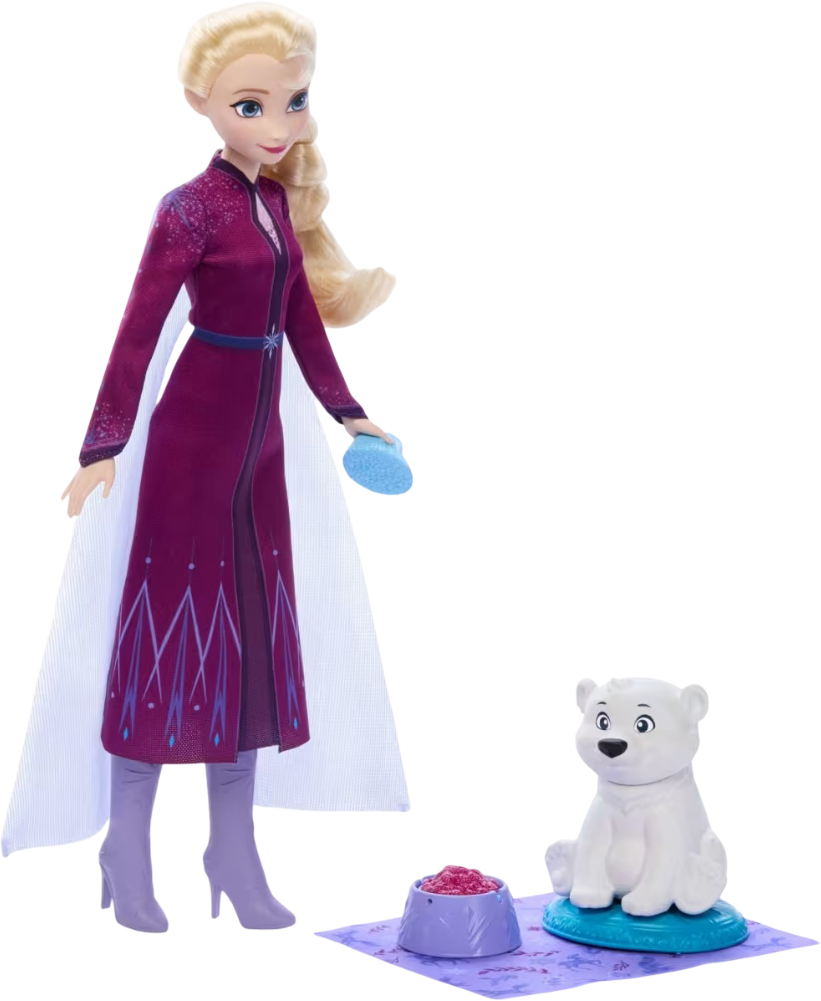 Лялька Disney Frozen Ельза з маленьким ведмежам Крижане серце (JFG16) - Фото 1