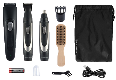 Тример для вусів і бороди Remington MB905 The Works Beard Kit - Фото 1