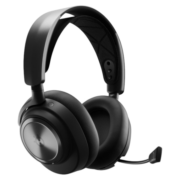 Гарнитура беспроводная игровая SteelSeries Arctis Nova Pro Wireless P Black (61522) - Фото 1
