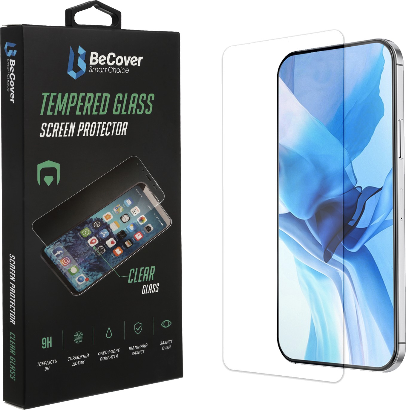Защитное стекло для смартфона BeCover for Samsung Galaxy A02 SM-A022 / M02 SM-M022 Clear (705595) - Фото 1