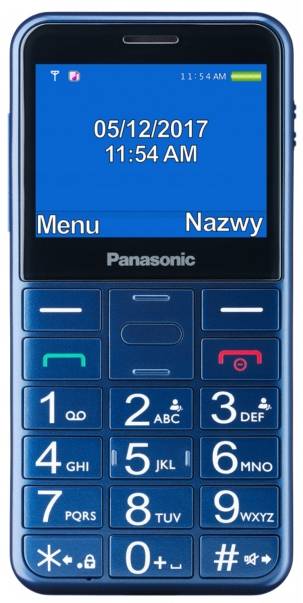 Мобильный телефон Panasonic KX-TU155EXCN Blue - Фото 1