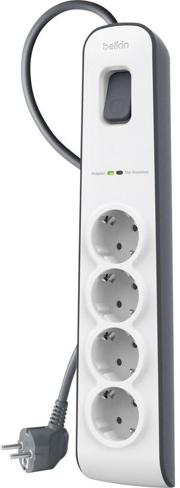 Сетевой фильтр Belkin 4 розетки 2m (BSV400vf2M) - Фото 1
