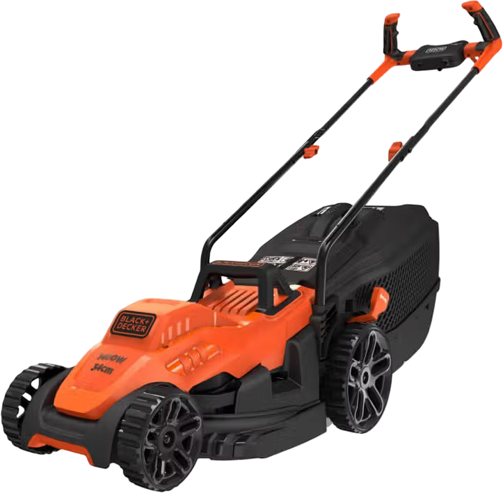 Газонокосилка электрическая Black&Decker BEMW461BH - Фото 1