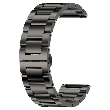 Ремінець для смарт-годинника KOSPET STAINLESS STEEL BLACK model M 22 мм - Фото 1