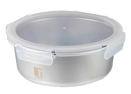 Емкость для хранения Bergner Go Lovers 690 мл (BG-36315-GY) - Фото 1