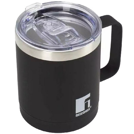 Термокружка Bergner Coffee & tea lovers 350 мл (BG-37788-BK) - Фото 1