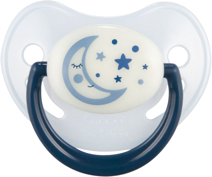 Анатомічна пустушка Canpol babies 18+ м-ців Night Dreams - блакитна (22/502_blu_new) - Фото 1