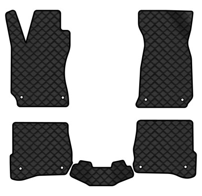 Коврики из экокожи в салон авто EVAtech ECO для Passat (B5) Volkswagen 1996-2005 5 поколение Combi EU VW3989CLK5AV8BBLB - Фото 1