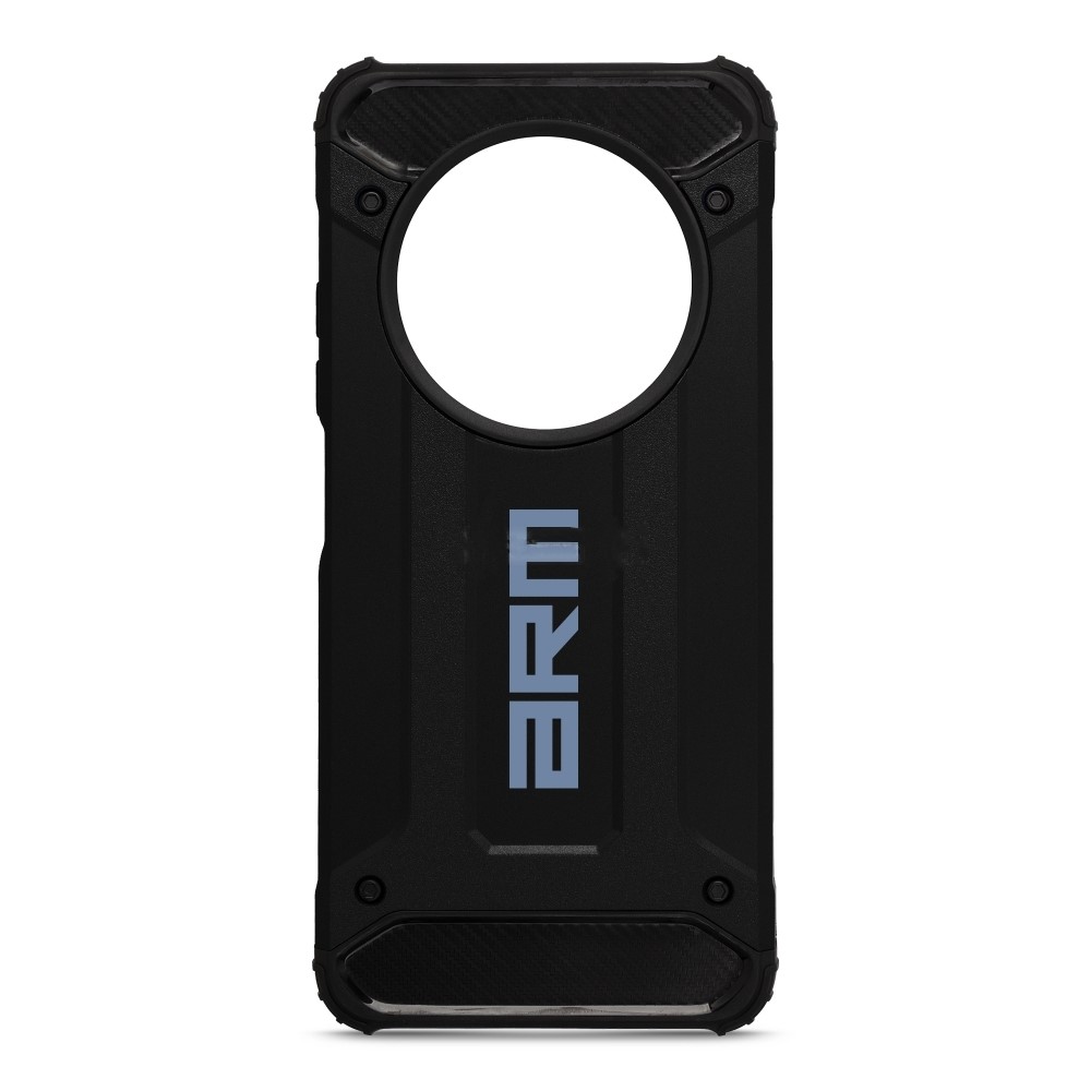 Чехол для смартфона Armorstandart Panzer for Xiaomi Poco M7 5G Black (ARM85170) - Фото 1