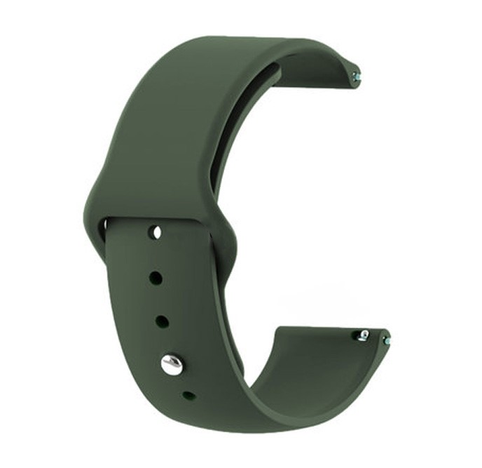 Ремешок для смарт-часов Armorstandart Silicone Watch Strap 20mm Khaki (ARM60522) - Фото 1