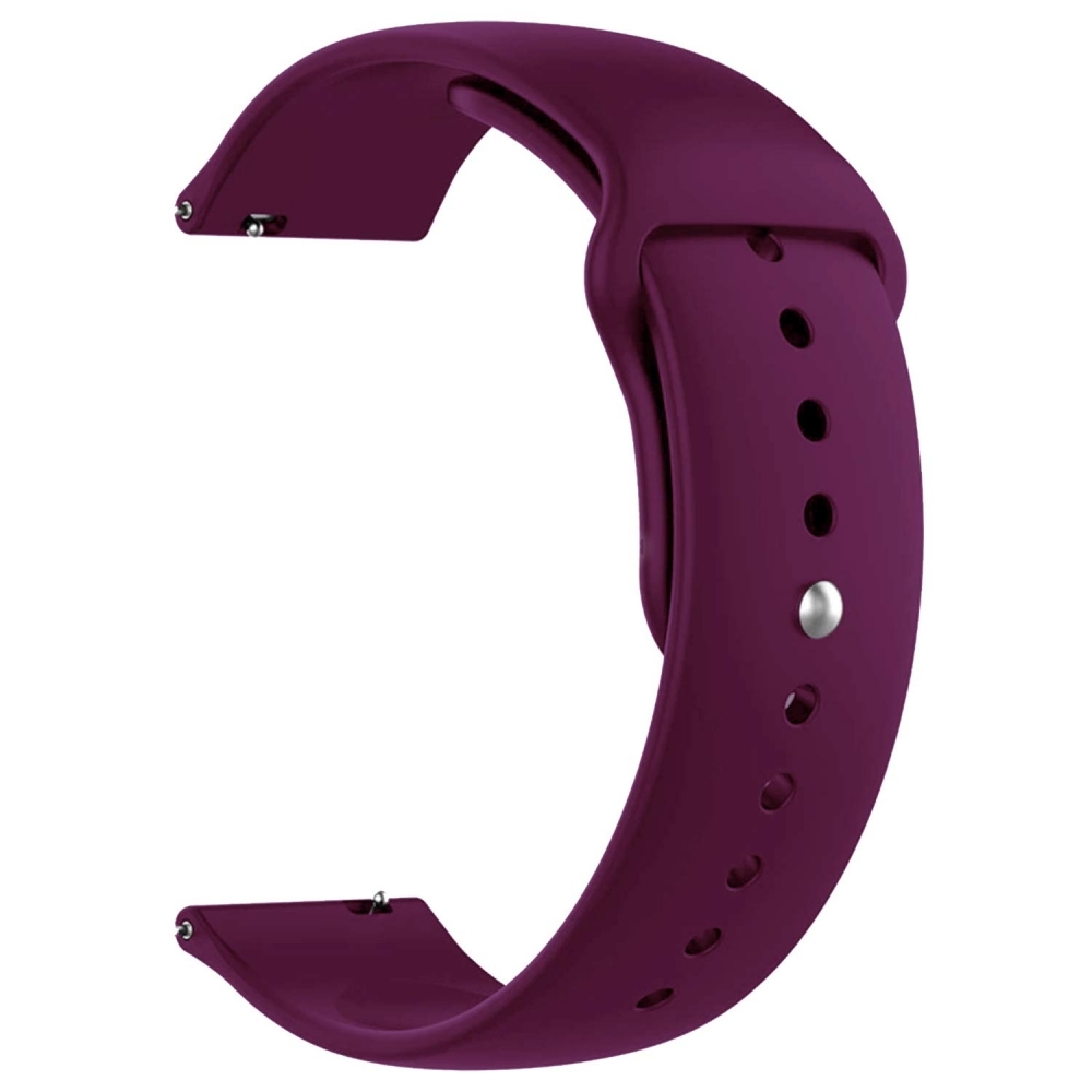 Ремешок для смарт-часов Armorstandart Silicone Watch Strap 20mm Marsala (ARM60520) - Фото 1