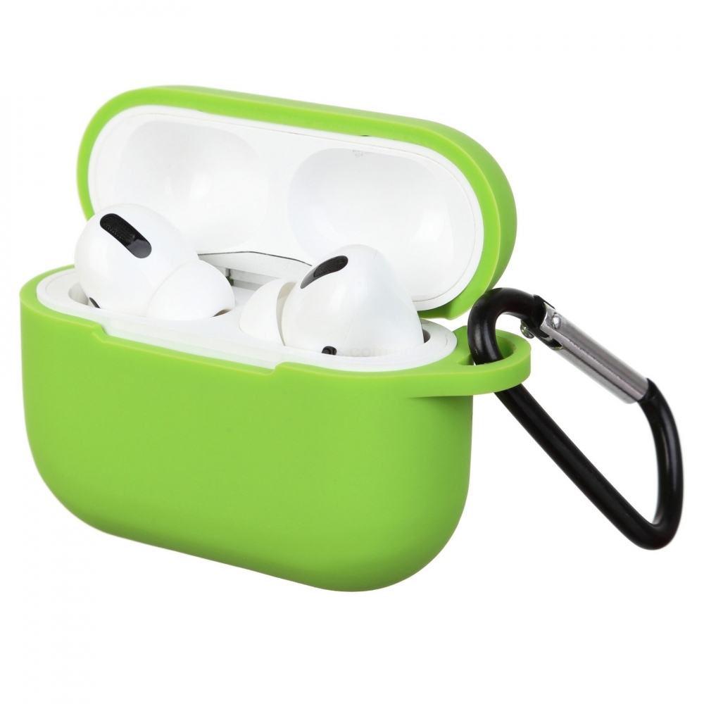 Чехол для наушников Armorstandart Silicone Case for Apple Airpods Pro Light Green (ARM56084) - Фото 1