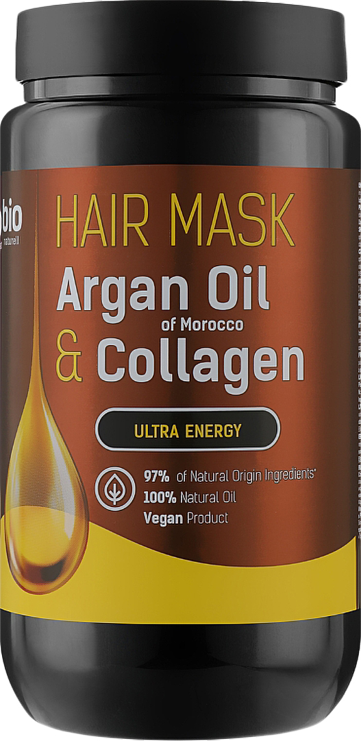 Маска для волосся Bio Naturell 946 мл Argan Oil of Morocco & Collagen NEW (4820168433917) - Фото 1